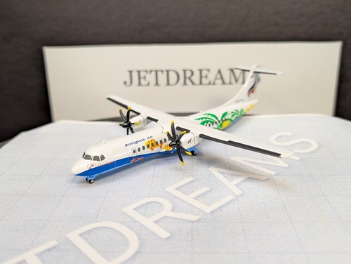1/200 BANGKOK AIRWAYS AEROSPATIALE ATR-72-212 PARADISE COLORS HS-PGL HERPA - Picture 3 of 9