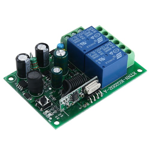 2CH 433 MHz Funk Fernbedienung Garagentor Funk Handsender+Empfänger Set - Bild 7 von 7