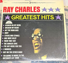 Ray Charles Greatest Hits Stereo 12" LP Vinyl ABC-Paramount ABCS 415