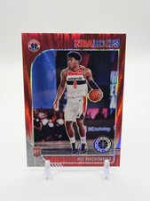 2019-20 NBA Hoops Premium Stock Red Flash Prizm Rui Hachimura #206 Rookie Card