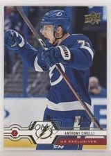 2019-20 Upper Deck UD Exclusives 88/100 Anthony Cirelli #21 0t2i