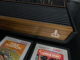 Reconditioned Atari 2600 4 Switch Console w/ Component RCA Mod & 2 Games