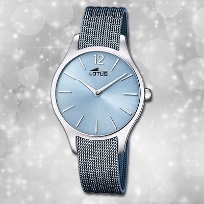 Armbanduhr Edelstahl hellblau 18749/2 Damen Uhr Lotus Bliss Elegant UL18749/2