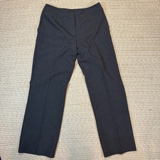 New York  Company Gray Cropped Dress Pants Straight Leg Size 12 Average