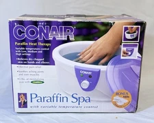 Conair Professional Paraffin Heat Therapy Spa Bath With Wax New in Box