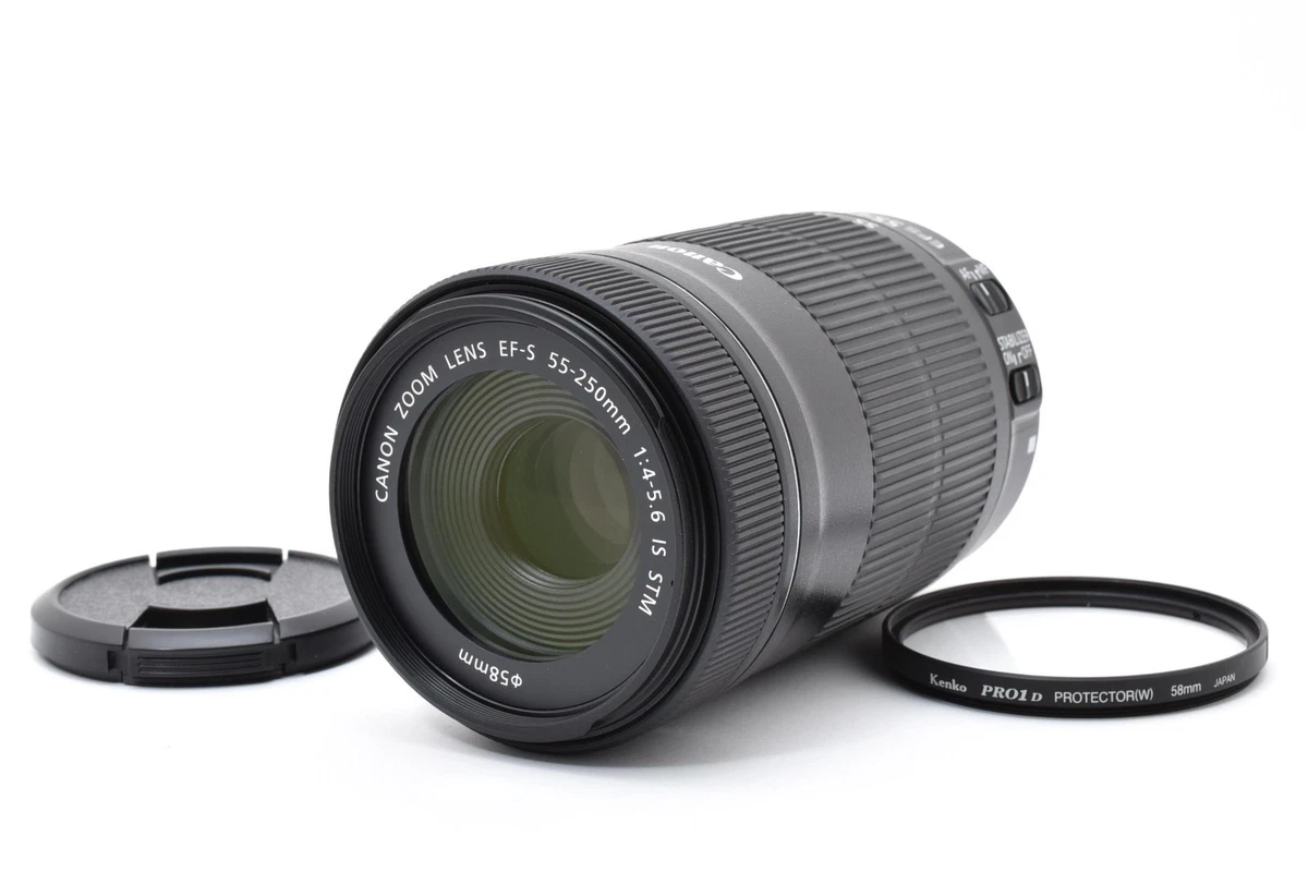Canon EF-S 55-250mm Focal Camera Lenses for sale | eBay