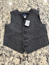 New With Tags Children's Place Gray Vest Size 4T - Smoke Free