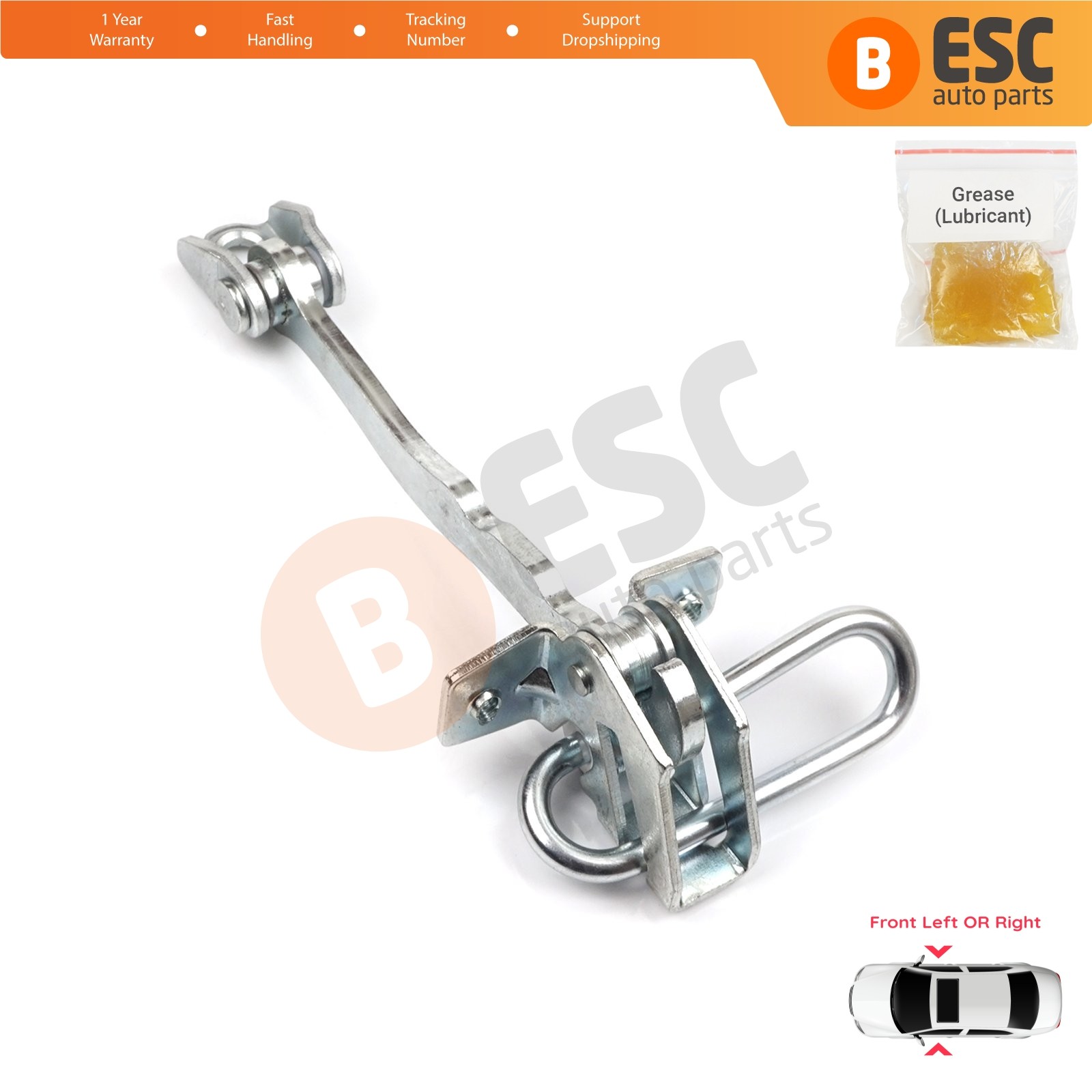 Front Door Hinge Stop Limiter for Chevrolet Vauxhall Opel Meriva A X03 2003-2010