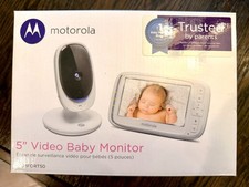 NEW Motorola Comfort50 - Digital Video Audio Baby Monitor with 5" Color Screen