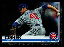Steve Cishek Chicago Cubs 2019 Topps Black #645 SN /67