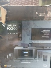 Home Theater System: Valencia Bluetooth Audio Surround Sound Speaker System