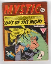 1952 MARVEL MYSTIC #7 , #5 , SPELLBOUND #27, #30 & STRANGE TALES #62 RARE UK