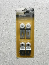 PLPCI Sliding Door Roller Kit N7532 (Front & Back) Plastic Wheel 1” O.D.