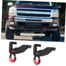Front Tow Hook Mount Bracket and D-Ring Front Demon Tow Hook Brackets