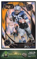 2024 Panini Select Black Gold Shock Prizm #215 Calvin Hill - Dallas Cowboys