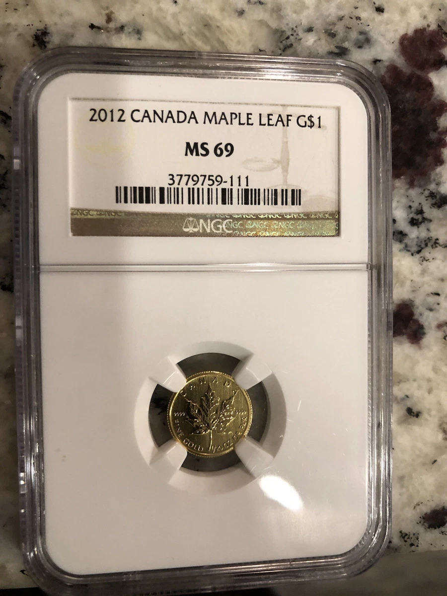 NGC Certified Canadian Maple Leaf Gold Bullion Coins for sale | eBay