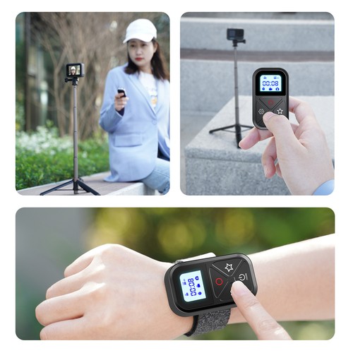 Bluetooth Remote Controller With Cable For GoPro hero 10 9 8 Max Camera Phone - Picture 7 of 13