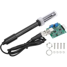 PH Electrode Probe BNC and pH0-14 Value Detect Sensor Module For Arduino Liquid