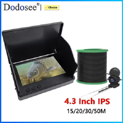 Fischfinder LCD 4,3 Zoll Display Unterwasser 220° Angeln Kamera 20m & 30m Pro