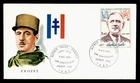 DR WHO 1980 FRENCH ANTARCTIC FSAT FDC GENERAL DE GAULLE 5.40 M76709