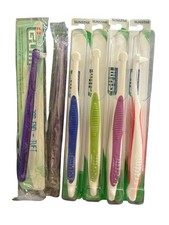 6 Butler Gum 308 End Tuft Soft Tapered Trim Toothbrush - BEST PRICE