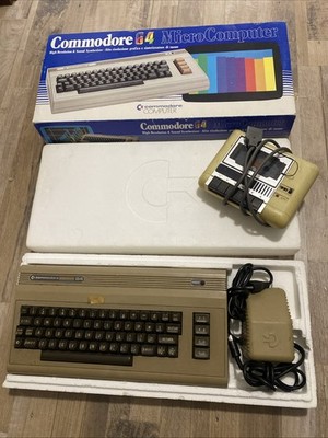 Commodore 64 Vintage Computer funktionsfähig mit C64 Pol Box