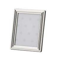 Bilderrahmen 9X13Cm Versilbert Fotorahmen Mit Hohlkehle Silberrahmen SamtrüCken