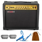 5 Core Guitar Amplifier 50W Electric Portable Mini Amp w Built in 8" Speaker