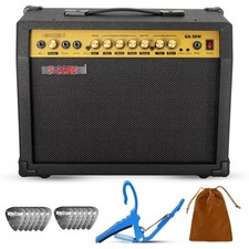 5 Core Guitar Amplifier 50W Electric Portable Mini Amp w Built in 8" Speaker