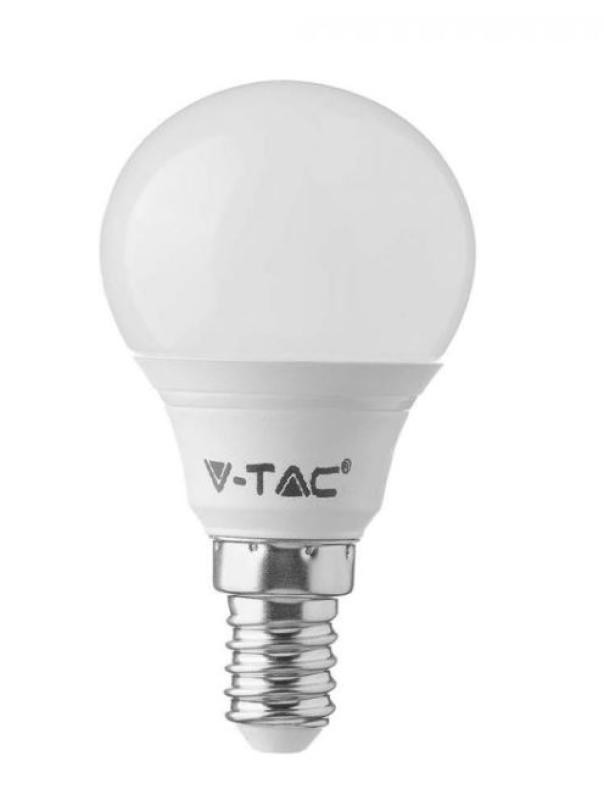 Lampadina led P45 V-tac chip Samsung E14 4,5W 3000K VT-236-N - 21168