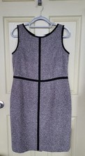 Kasper Mini-Herringbone Fully Lined Sheath Sz 14