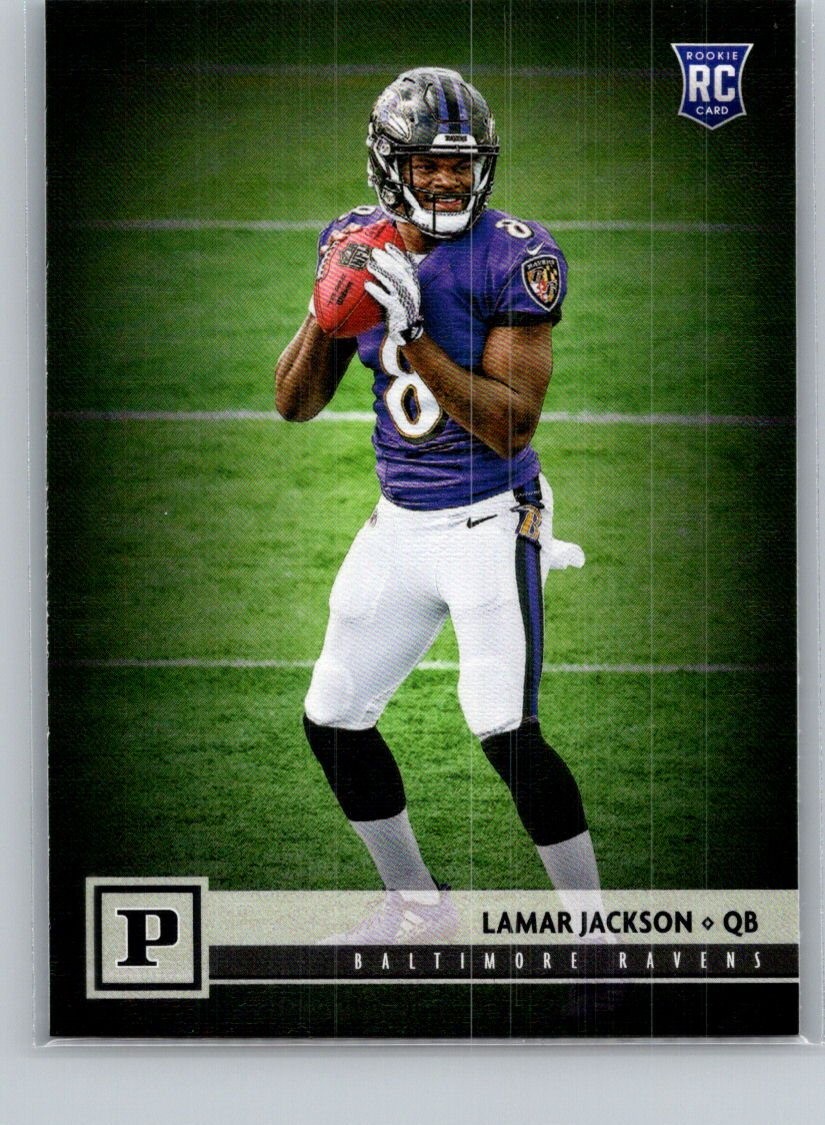 Lamar Jackson 2018 Panini #309 RC Ravens C5
