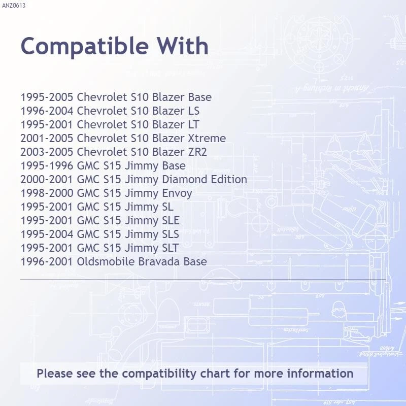 Conjunto de luces traseras de lente de humo negro para Chevrolet S10 Blazer 1995-2005 Foto 3 de 3