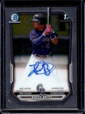 2026 Bowman Roldy Brito Chrome Auto Autograph 1st Prospect #CPA-RB Rockies