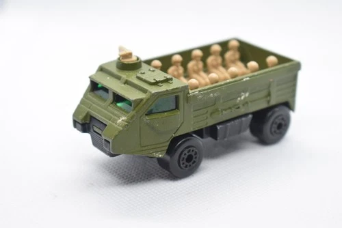 Matchbox Superfast Dark Green Personnel Carrier No 54 1977 Lesney Diecast