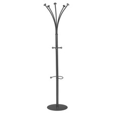NEW 5 Star Fac Style Coat & Umbrella Stand Grey for Office Home