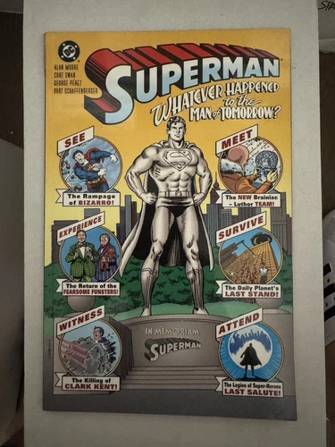 Superman Whatever Happened to the Man of Tomorrow Graphic Novel Alan Moore