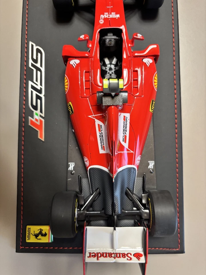 BBR 1/18 FERRARI SF15-T  1/18 #7 Kimi Raikkonen Limited Edition 001/100 Pz - Immagine 3 di 4
