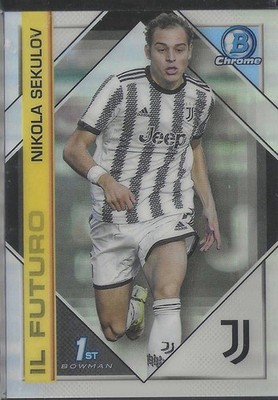 2022-23 Topps Chrome Juventus Team Set IL Futuro Il Futuro Nikola Sekulov #PP-5