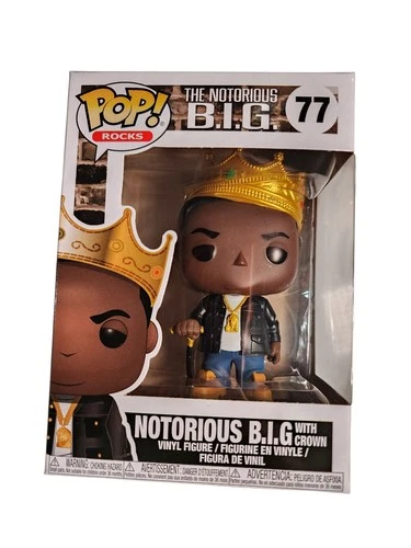 Funko POP! Rocks: The Notorious B.I.G. - Notorious B.I.G. with Crown #77