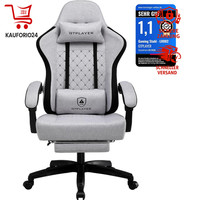 Gaming-Stuhl Ergonomisch Hoch RüCkenlehne Taschenfederkissen 150Kg BüRostuhl
