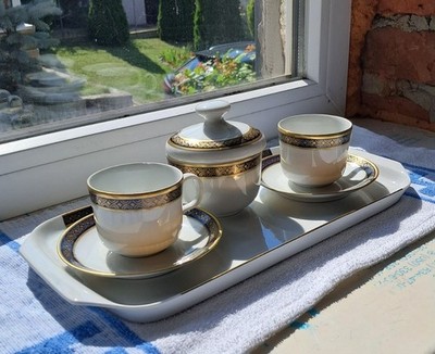 COFFEE SERVICE TETE-A-TETE FROM THE GERMAN MANUFACTURER KAHLA GDR