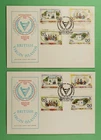 DR WHO 1981 BRITISH VIRGIN ISLANDS 2 FDC DISABLED PERSONS YEAR COMBO R65733