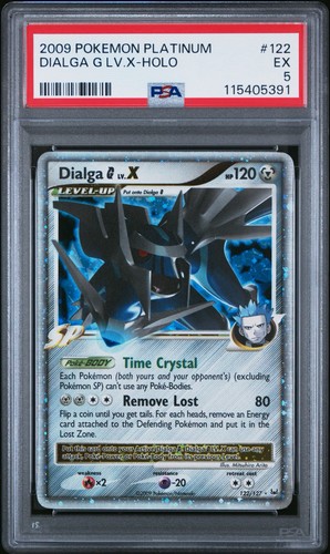 Dialga G LV.X graded PSA 5 for sale on eBay