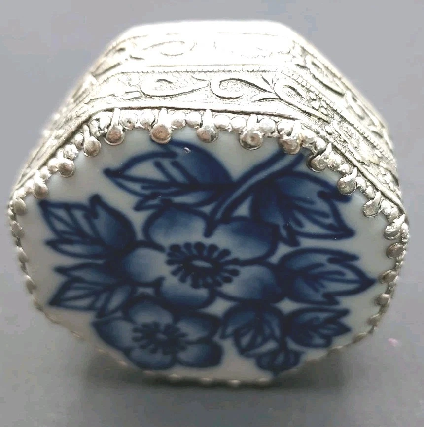中国古董银盒| eBay
