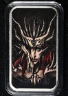 Hayleybug Mint 1 Ounce Silver Bar - Echoes of Eternity Dragon Mask - STOCK