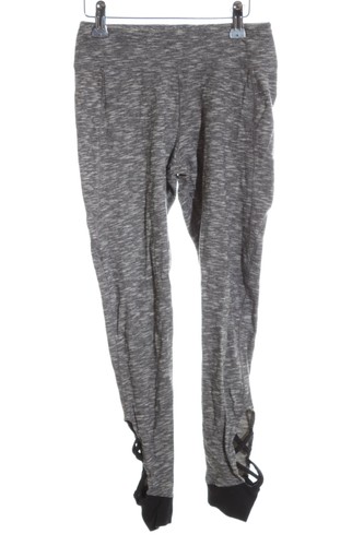 MANDALA Leggings Donna Pantalone Taglia IT 38 grigio-grigio chiaro-nero