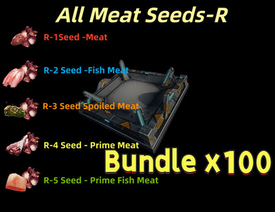 Plant Proto Species Meat Seeds  ARK Survival Ascended PVE PC/XBOX/PS5