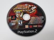 Naruto: Ultimate Ninja 3 (PS2, 2008) Disc Only