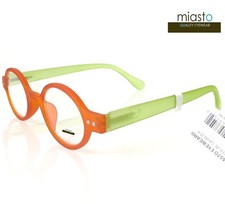  SPECIAL MIASTO "CIAO" SMALL ROUND OAVL READING GLASSES 2.75 COLORFUL